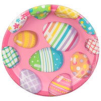 Party Creations Plates, Happy Eggster, 8 Each