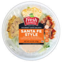 Fresh Express Gourmet Cafe Salads Santa Fe Style Salad Bowl, 6.3 Ounce
