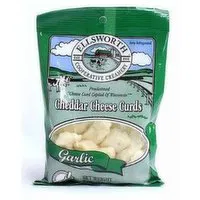 Ellsworth Garlic Cheddar Cheese Curds, 5 Ounce