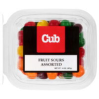 Cub Assorted Fruit Sours, 14 Ounce
