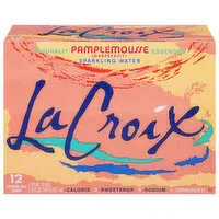 LaCroix Sparkling Water, Pamplemousse, 12 Each