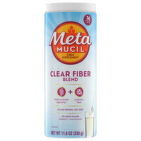 Metamucil Clear Fiber Blend, Unflavored, 11.6 Ounce