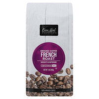 Essential Everyday Coffee, Ground, Dark, French Roast, 12 Ounce