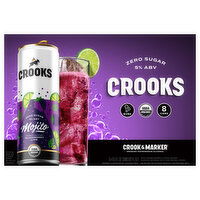 Crooks Mojito, Blackberry Lime, 8 Each