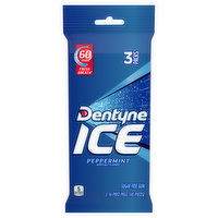 Dentyne Ice Sugar Free Peppermint Gum, 3 Each