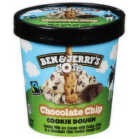 Ben & Jerry's Ice Cream, Chocolate Chip Cookie Dough, Core, 1 Pint