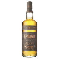 BenRiach Aged 10 Years Scotch, Single Malt Scotch Whisky, 750 Millilitre