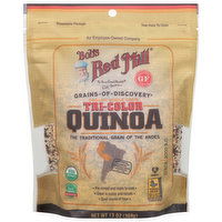 Bob's Red Mill Quinoa, Organic, Whole Grain, Tri-Color, 13 Ounce