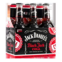 Jack Daniel's Country Cocktails Black Jack Cola 6pk, 10 oz btls, 60 Fluid ounce