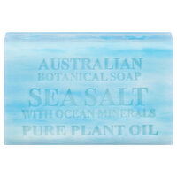 Australian Botanical Soap Soap, Sea Salt with Ocean Minerals, Pure Plant Oil, 6.6 Ounce