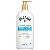 Gold Bond Daily Body & Face Lotion, Pure Moisture, 14 Ounce