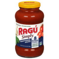 Ragu Simply Traditional Sauce, 24 Ounce