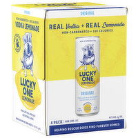Lucky One Vodka Lemonade, 355 Millilitre