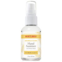 Burt's Bees Hand Sanitizer, with Witch Hazel, Naturally Clean, 2 Fluid ounce