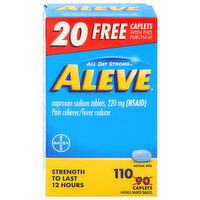 Aleve Pain Reliever/Fever Reducer, 110 Each