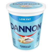 Dannon Yogurt, Low Fat, Vanilla, 32 Ounce