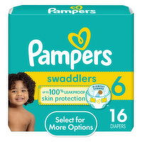 Pampers Swaddlers Swaddlers Diaper Size 6, 16 Each