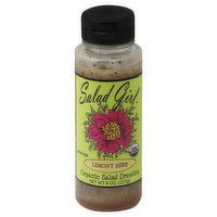 Salad Girl Salad Dressing, Organic, Lemony Herb, 8 Ounce