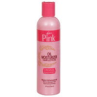 Luster's Pink Hair Lotion, Oil Moisturizer, Original, 8 Fluid ounce