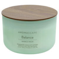 Chesapeake Bay Candle Aromascape Candle, Waterlily Melon, Balance, 1 Each