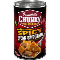 Campbell's® Chunky® Spicy Steak and Potato Soup, 18.8 Ounce