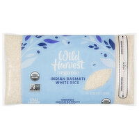 Wild Harvest White Rice, Organic, Indian Basmati, 32 Ounce