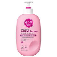 EOS Shea Better Body Lotion, Pomegranate Raspberry, 24H Moisture, 16 Fluid ounce