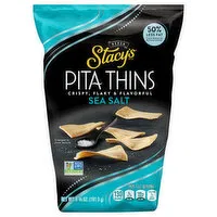 Stacy's Pita Thins, Sea Salt, Baked, 6.75 Ounce