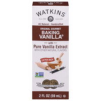 Watkins Baking Vanilla, Original Gourmet, 2 Fluid ounce