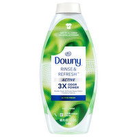 Downy Rinse & Refresh Fabric Rinse, Active Fresh, 48 Fluid ounce