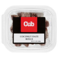 Cub Coconut Date Rolls, 9 Ounce