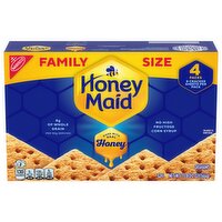 HONEY MAID Graham Crackers, Lunch Snacks, Family Size, 19.2 Ounce