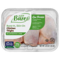 Just Bare Chicken Thighs, 20 Ounce
