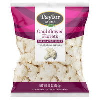 Taylor Farms Cauliflower Florets, 10 Ounce