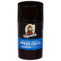 Dr. Squatch Deodorant, Natural, Fresh Falls, Men's, 2.65 Ounce