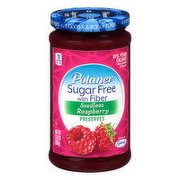 Polaner Preserves, Sugar Free with Fiber, Seedless Raspberry, 13.5 Ounce