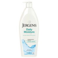 Jergens Moisturizer, Dry Skin, with Silk Proteins & Citrus Extracts, Daily Moisture, 21 Fluid ounce