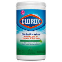 Clorox Disinfecting Wipes, Fresh Scent, 75 Each