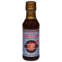 San-J Marinade & Stir-Fry, Gluten Free, Korean BBQ, 10 Fluid ounce