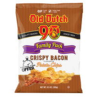 Old Dutch Foods Crispy Bacon Potato Chips, 9.5 Ounce