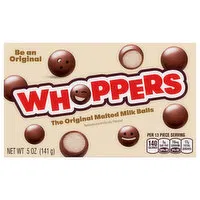 Whoppers Milk Balls, The Original, Malted, 5 Ounce