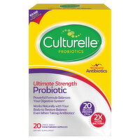 Culturelle Vegetarian Capsules Ultimate Strength Probiotic, 20 Each