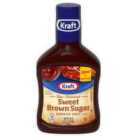 Kraft Slow-Simmered Sweet Brown Sugar Barbecue Sauce, 18 Ounce