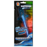 Supreme Glow Stick with Sword Wand, Blue, 8 Inches, 1 Pack, 1 Each