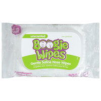 Boogie Gentle Saline Nose Wipes, Unscented, 30 Each