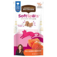 Rachael Ray Nutrish Soft Spots Treats for Cats, Soft & Savory, Salmon, 2.5 Ounce