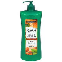 Suave Shampoo, Moisturizing, Almond & Shea Butter, 28 Fluid ounce