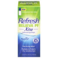 Refresh Relieva PF Lubricant Eye Drops, Xtra, 0.33 Fluid ounce