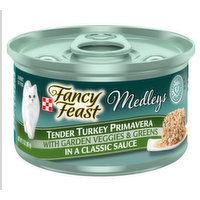 Fancy Feast  Tender Turkey Primavera, 3 Ounce