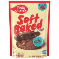 Betty Crocker Cookie Mix, Soft Baked, Chocolate Caramel, 16.4 Ounce